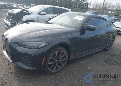 2024 BMW I4 Gran Coupe M50 z USA, uszkodzony, nr VIN WBY33AW03RFR62206